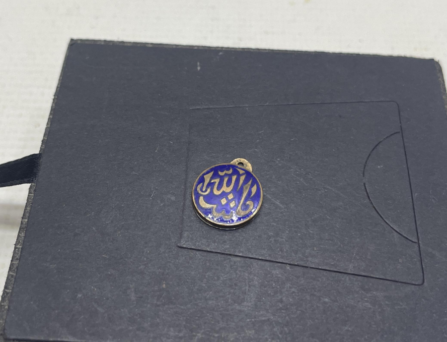 OSMANLI DÖNEMİ MİNELİ KOLYE UCU