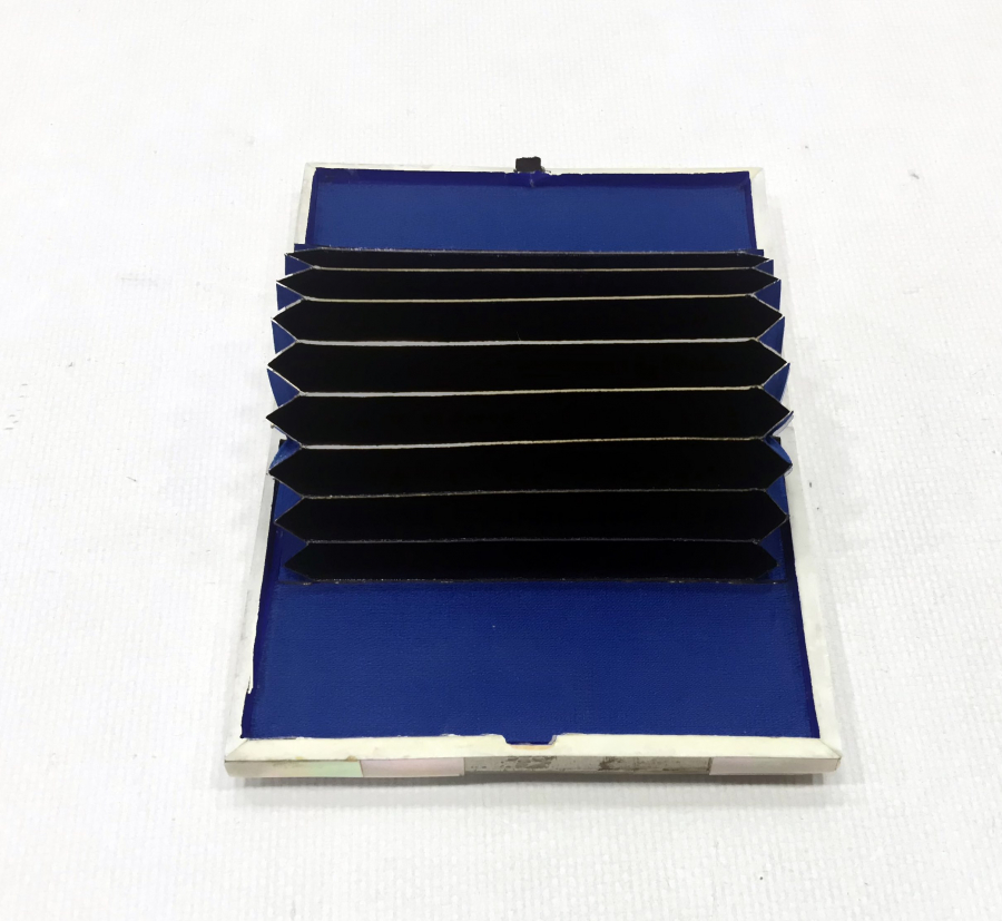 OSMANLI DÖNEMİ SEDEF VE GÜMÜŞ İŞÇİLİKLİ NADİR LEVANTEN İŞİ CÜZDAN