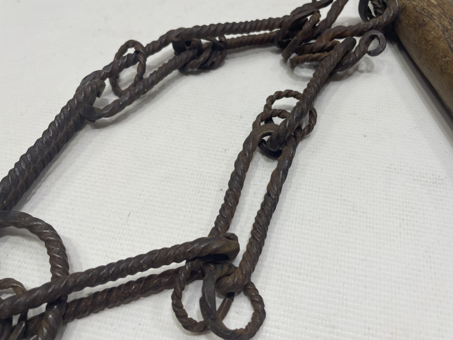 ÜST PARÇASI MENGÜÇ FORMLU ÇOK NADİR TEKKE İŞİ KIRBAÇ