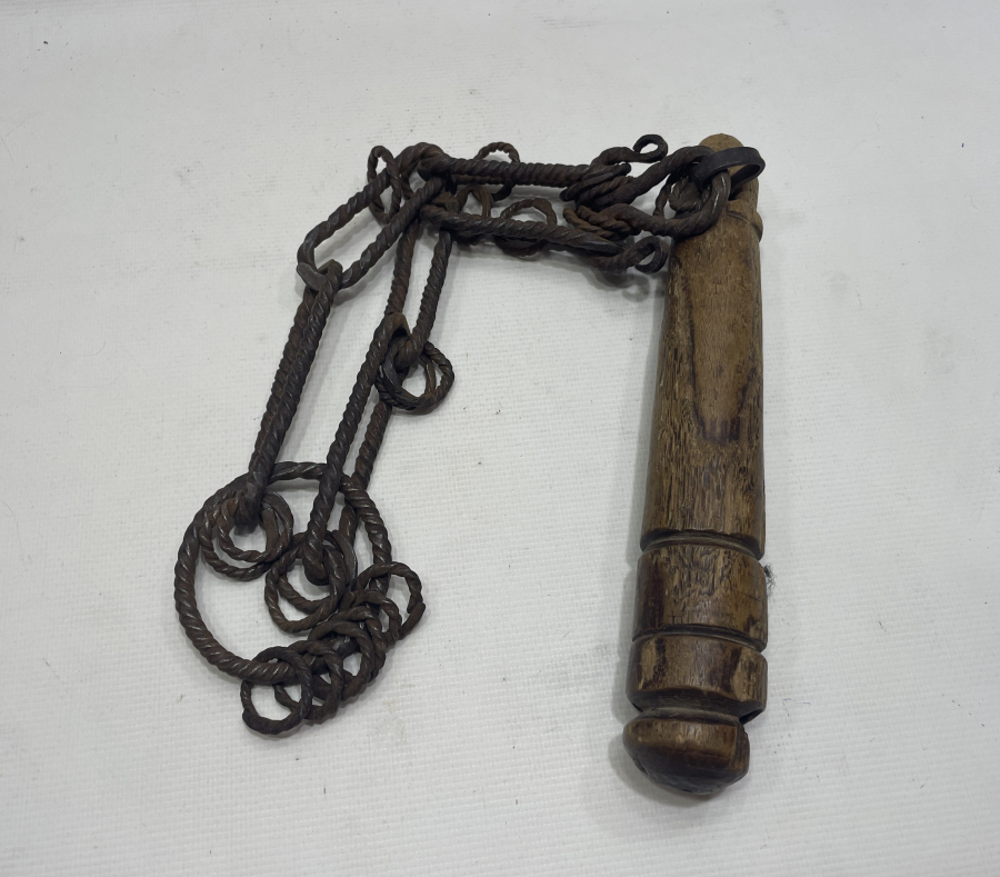 ÜST PARÇASI MENGÜÇ FORMLU ÇOK NADİR TEKKE İŞİ KIRBAÇ