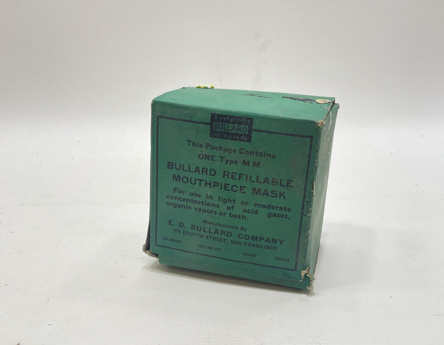AMERİKAN YAPIMI ORJİNAL KUTUSUNDA AĞIZ GAZ MASKESİ