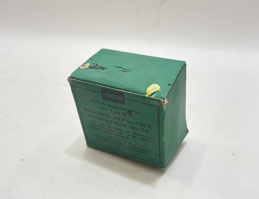 AMERİKAN YAPIMI ORJİNAL KUTUSUNDA AĞIZ GAZ MASKESİ