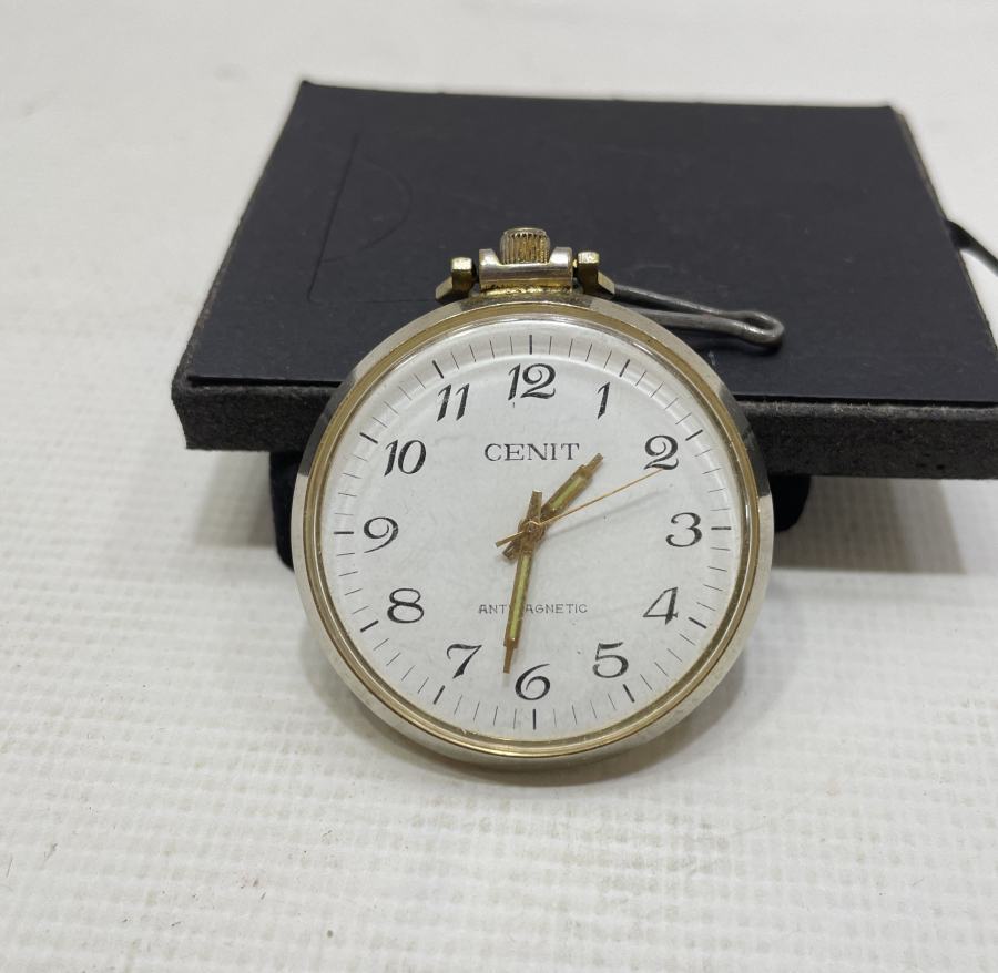 CENİT MARKA KURMALI ANTİKA SMOKİN SAATİ