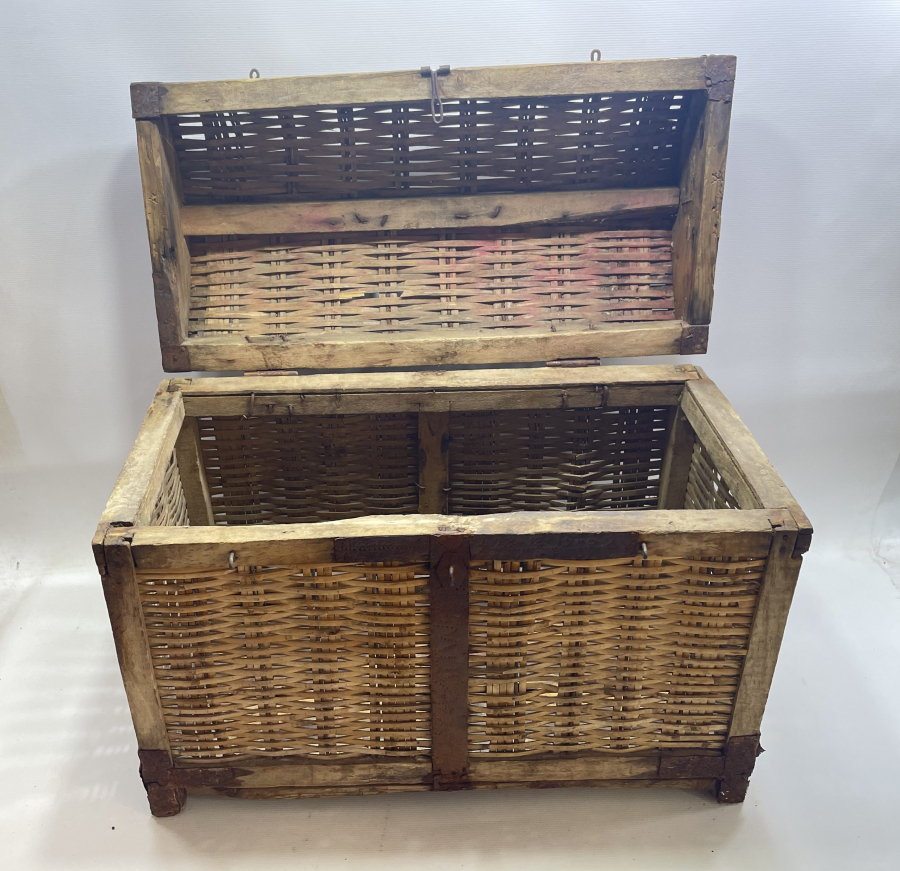 ÇOK NADİR ANTİKA HURMA SANDIĞI