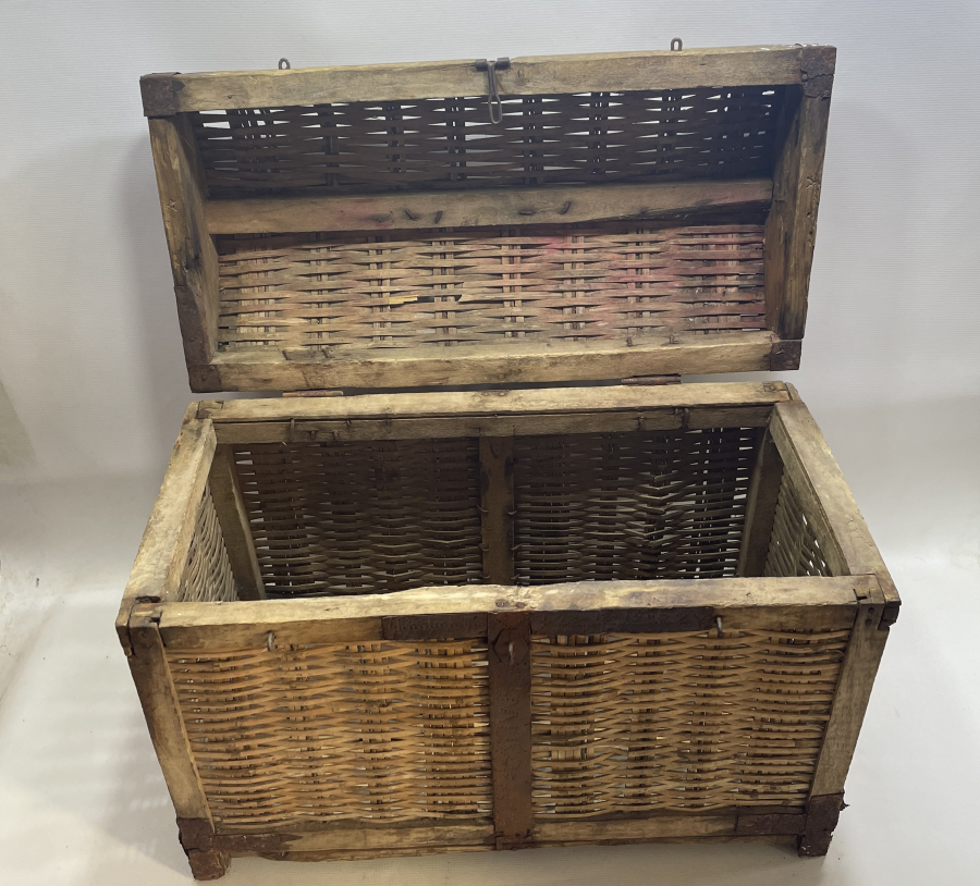 ÇOK NADİR ANTİKA HURMA SANDIĞI