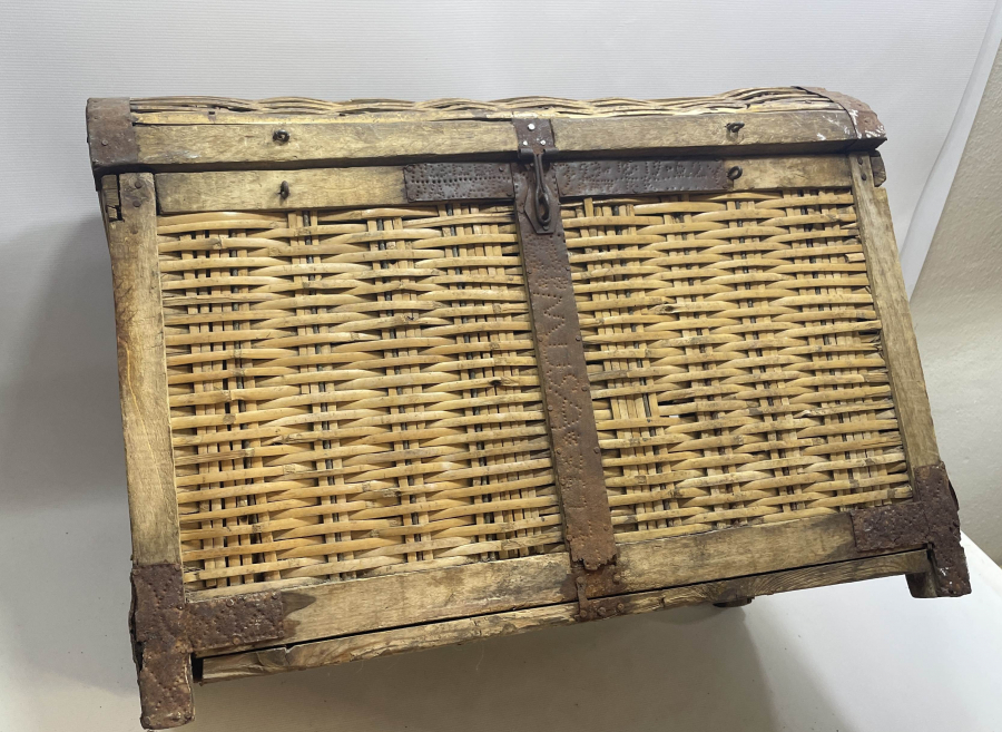 ÇOK NADİR ANTİKA HURMA SANDIĞI