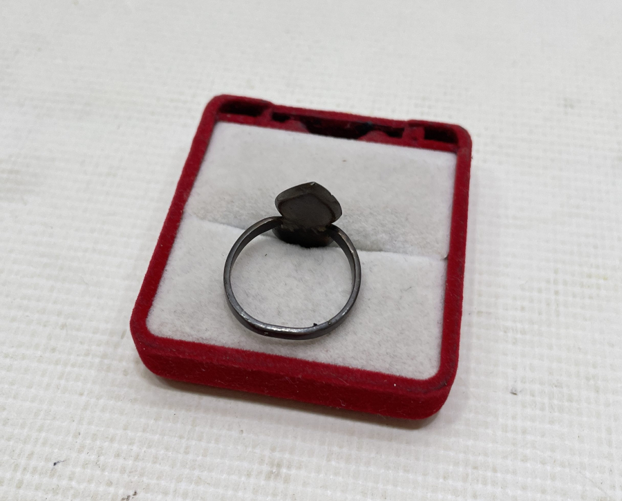 ELMAS VE YAKUT TAŞLI ANTİKA YÜZÜK