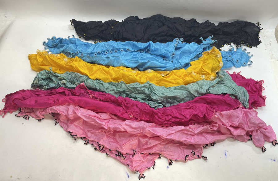 İZMİR BERGAMA YÖRESİ TAM TAKIM İPEKLİ GELİN KREPLERİ