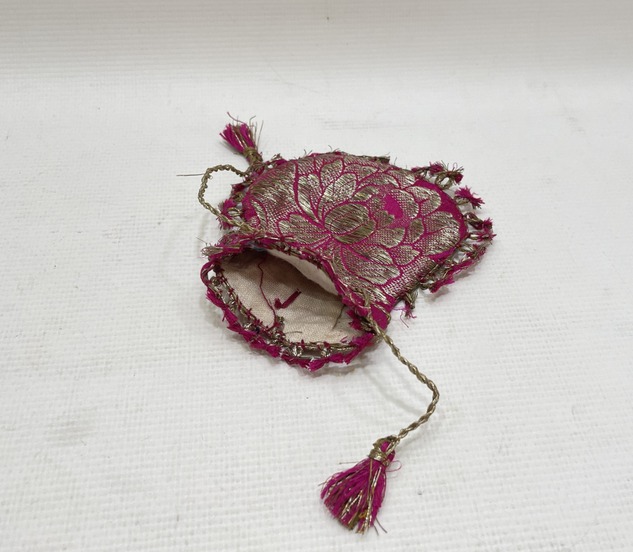 OSMANLI DÖNEMİ İPEK ELMASİYE KESE