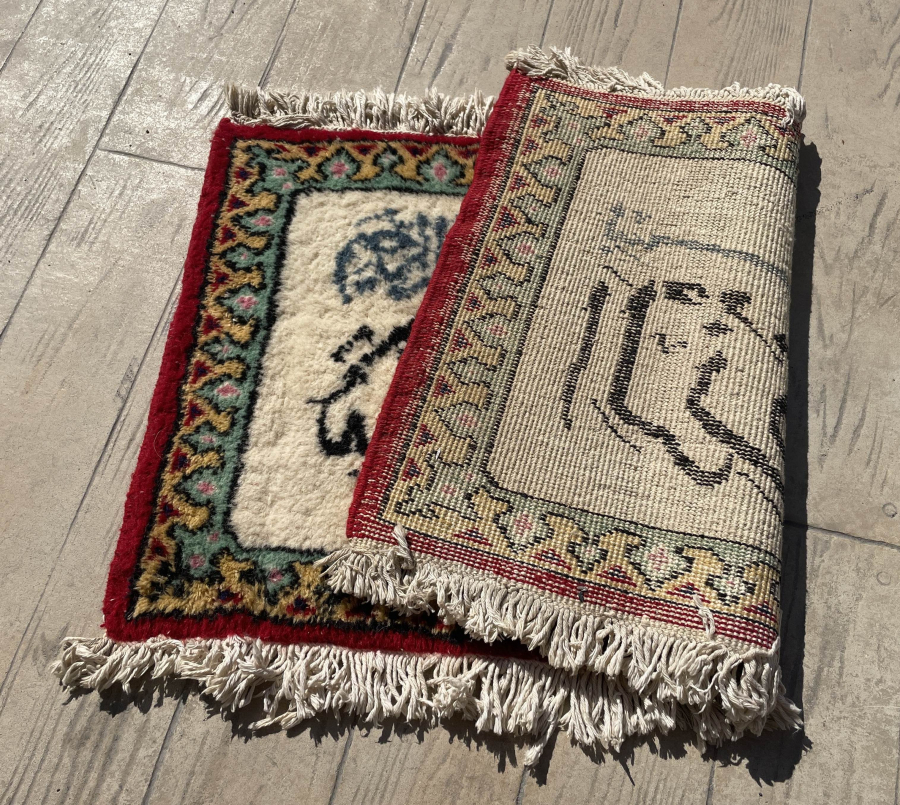 OSMANLI DÖNEMİ ISPARTA İŞİ YAZILI DUVAR HALISI