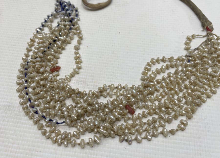 OSMANLI DÖNEMİ MERCANLI KUM İNCİ GERDANLIK