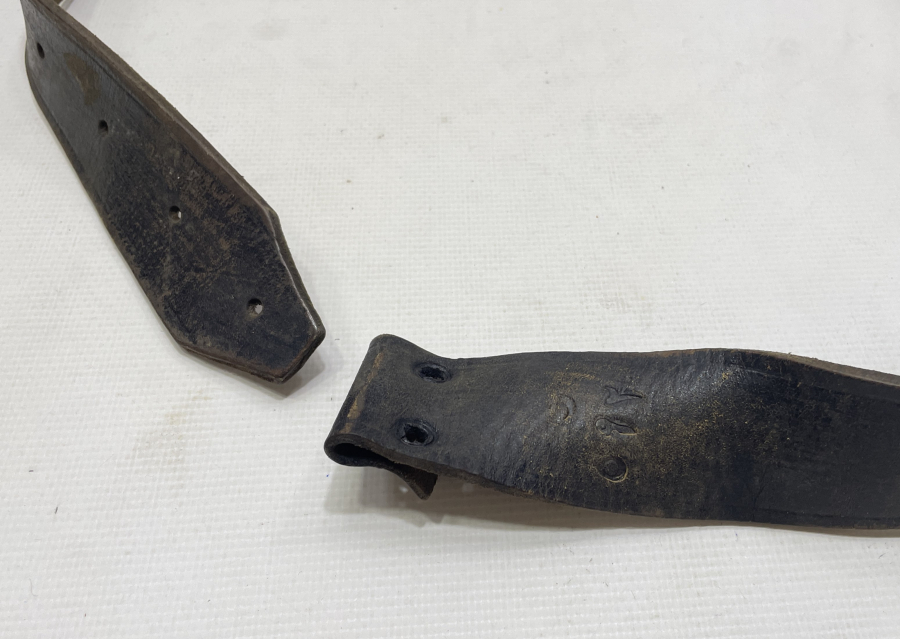 OSMANLI DÖNEMİ ÜZERİ YAZILI SUBAY KEMERİ