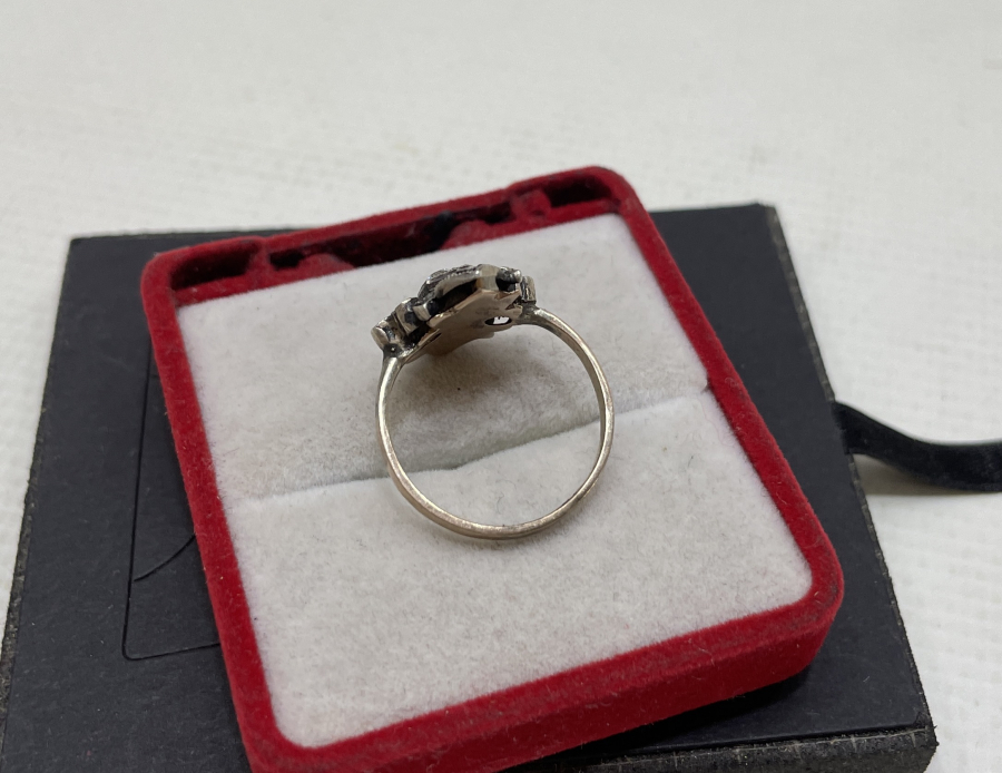 ÖZEL YAPIM ANTİKA ELMAS YÜZÜK