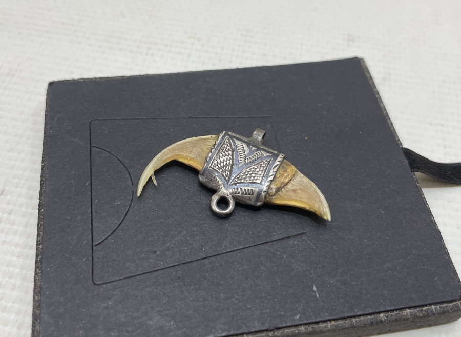 ÜZERİ SAVAT İŞÇİLİKLİ OSMANLI DÖNEMİ ÇOK NADİR ŞAMAN İŞİ KARTAL PENÇESİ