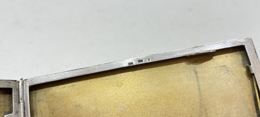 ANTİKA GÜMÜŞ SİGARA TABAKASI