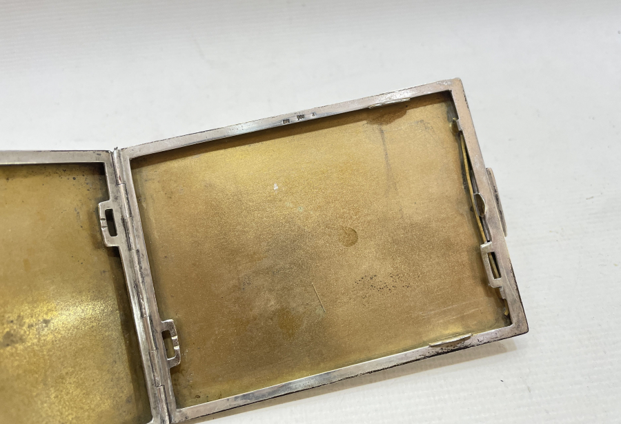 ANTİKA GÜMÜŞ SİGARA TABAKASI