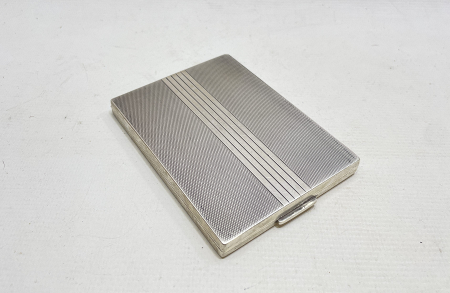 ANTİKA GÜMÜŞ SİGARA TABAKASI