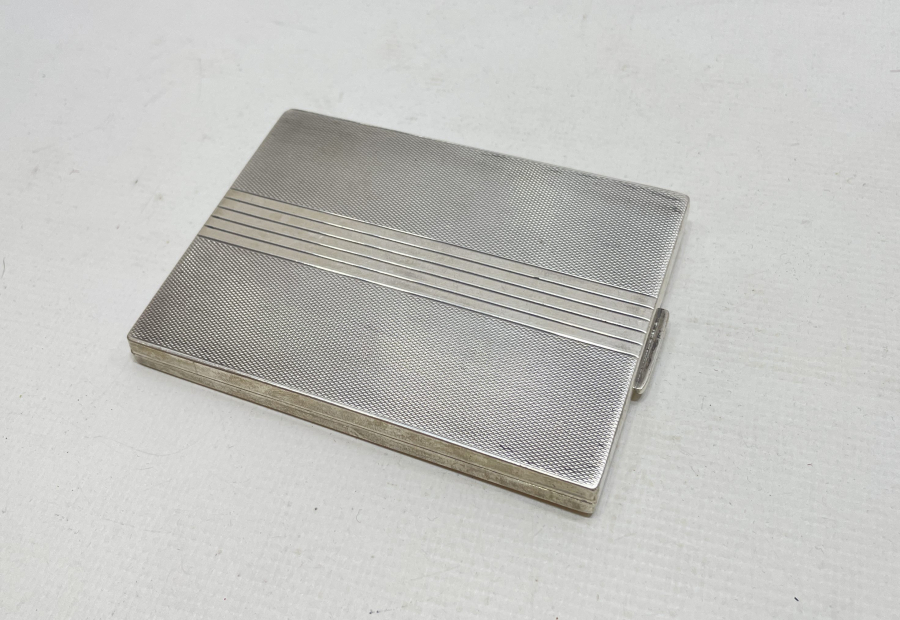 ANTİKA GÜMÜŞ SİGARA TABAKASI