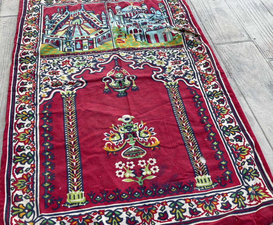 ÇİFT TARAFLI ANTİKA SECCADE