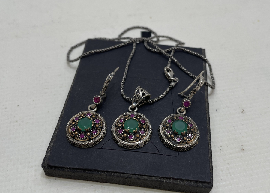 HÜRREM MODEL GÜMÜŞ TAKIM