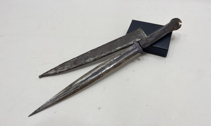 OSMANLI DÖNEMİ ÇOK NADİR ÇERKES İŞİ ÇİZME KAMASI