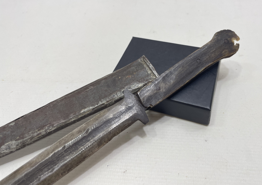 OSMANLI DÖNEMİ ÇOK NADİR ÇERKES İŞİ ÇİZME KAMASI