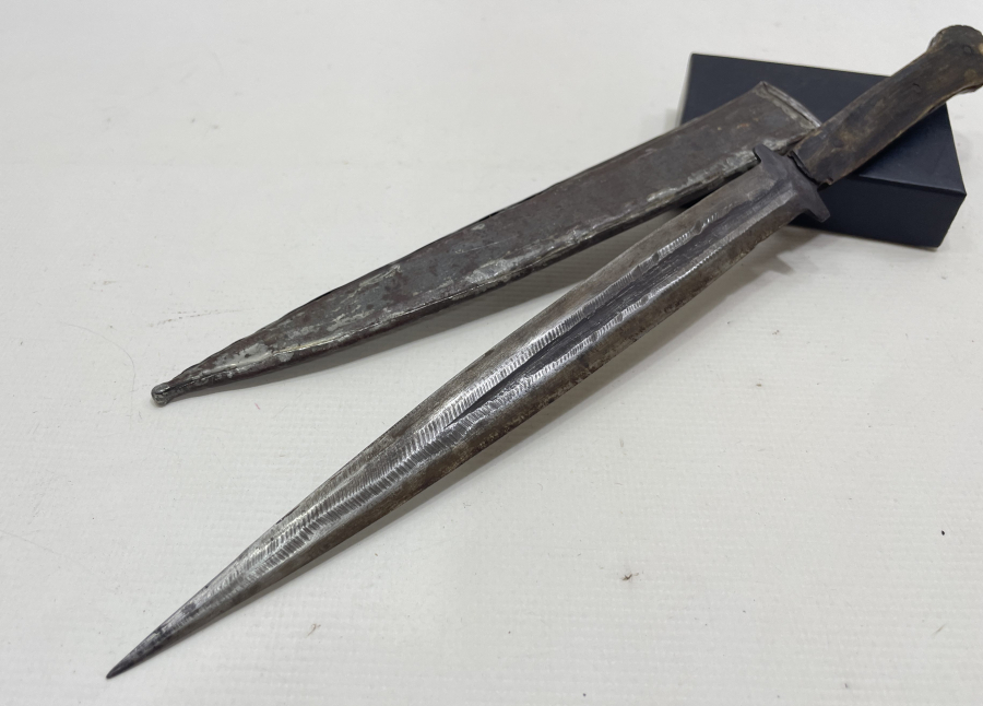 OSMANLI DÖNEMİ ÇOK NADİR ÇERKES İŞİ ÇİZME KAMASI