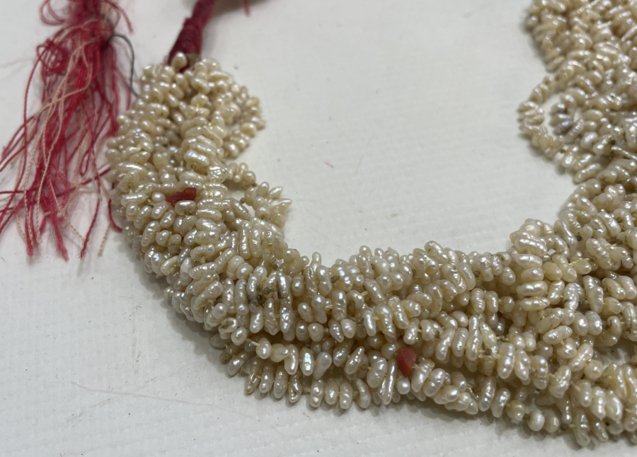 OSMANLI DÖNEMİ MERCANLI KUM İNCİ GERDANLIK