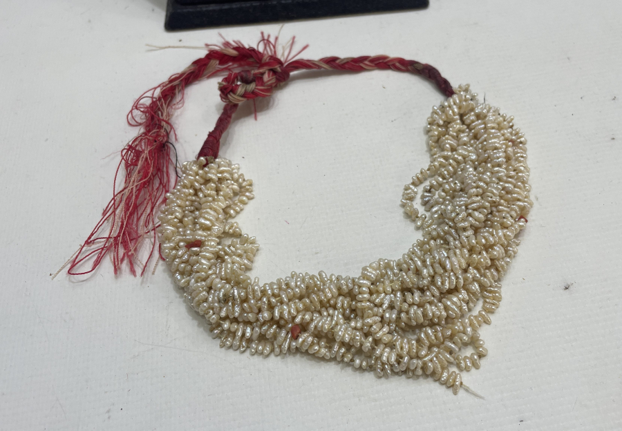 OSMANLI DÖNEMİ MERCANLI KUM İNCİ GERDANLIK