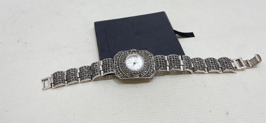 ÖZEL YAPIM GÜMÜŞ KOL SAATİ