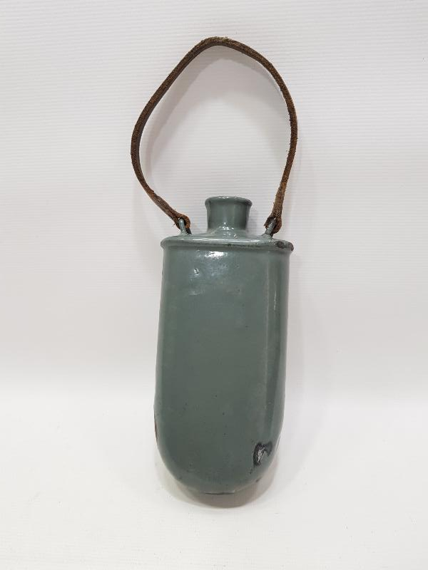 1. DÜNYA SAVAŞI DÖNEMİ 1916 TARİHLİ OSMANLI ASKER MATARASI 