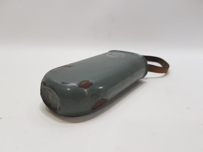 1. DÜNYA SAVAŞI DÖNEMİ 1916 TARİHLİ OSMANLI ASKER MATARASI 