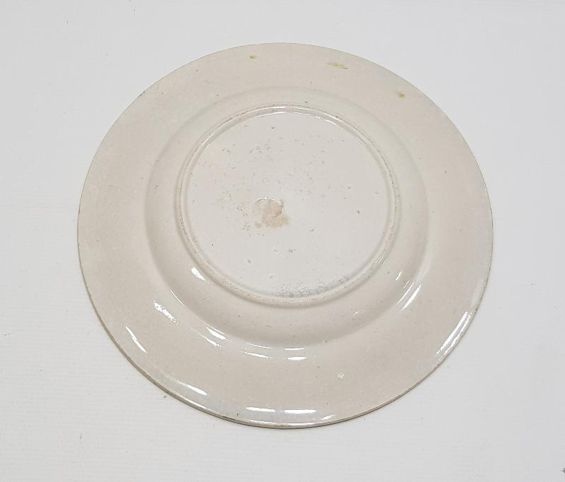 1840'LARDAN NORVEÇ KRALI OSCAR VE JOSEPHINE RESİMLİ PORSELEN TABAK