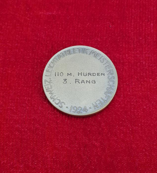 1924 TARİHLİ ATLETİZM MADALYASI