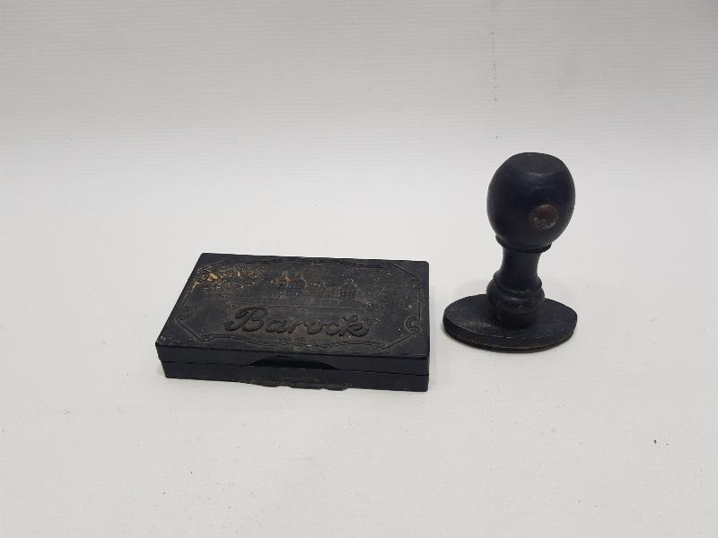 1945 BALIKESİR KIZ ENSTİTÜSÜ KOOPERATİF BAŞKANLIĞI MÜHÜRÜ