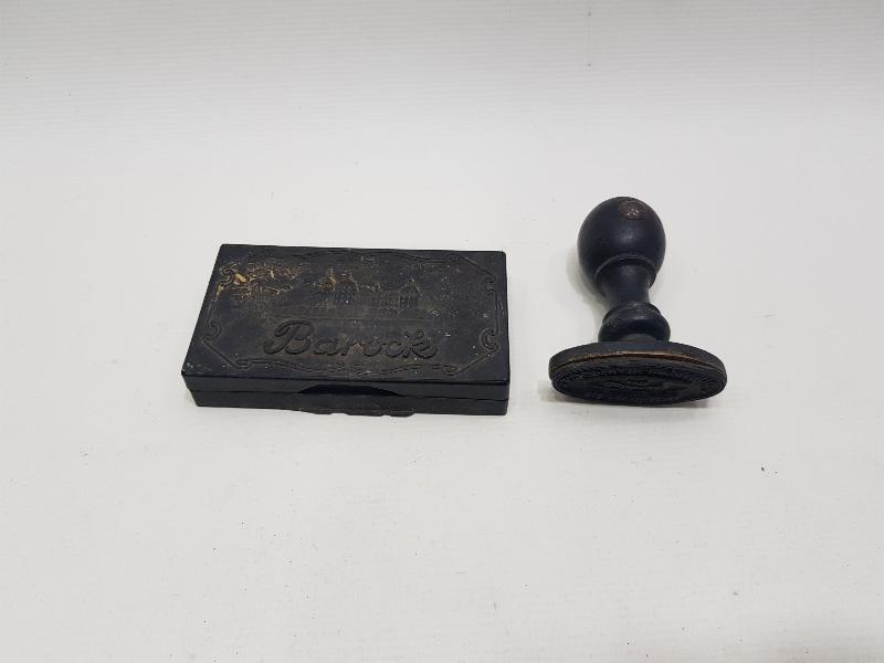 1945 BALIKESİR KIZ ENSTİTÜSÜ KOOPERATİF BAŞKANLIĞI MÜHÜRÜ