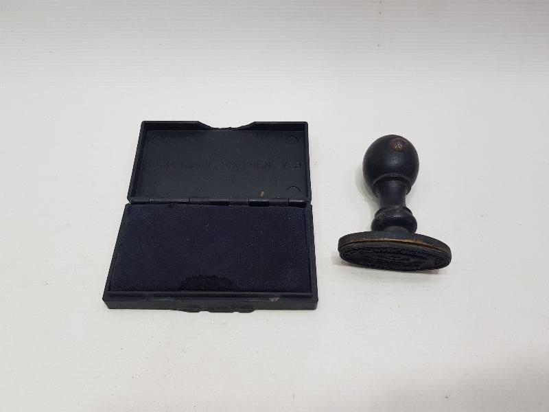 1945 BALIKESİR KIZ ENSTİTÜSÜ KOOPERATİF BAŞKANLIĞI MÜHÜRÜ