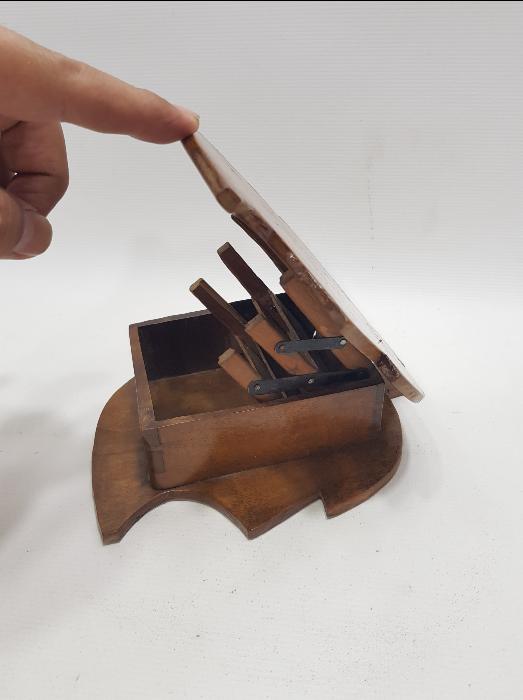 ANTİKA AHŞAP SİGARA KUTUSU