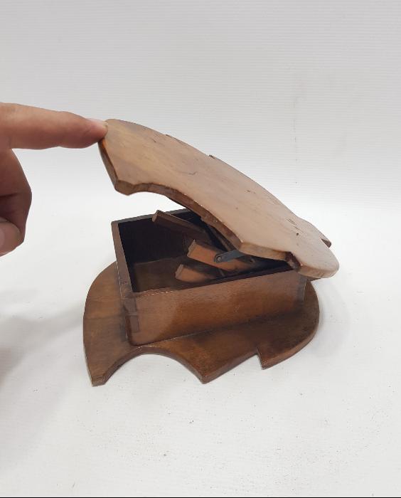 ANTİKA AHŞAP SİGARA KUTUSU