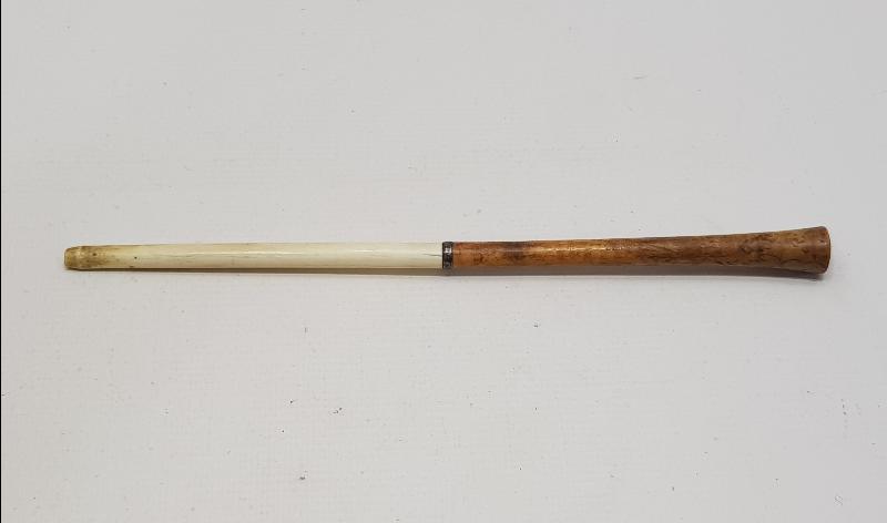 ANTİKA FİL DİŞİ KALLAVİ AĞIZLIK