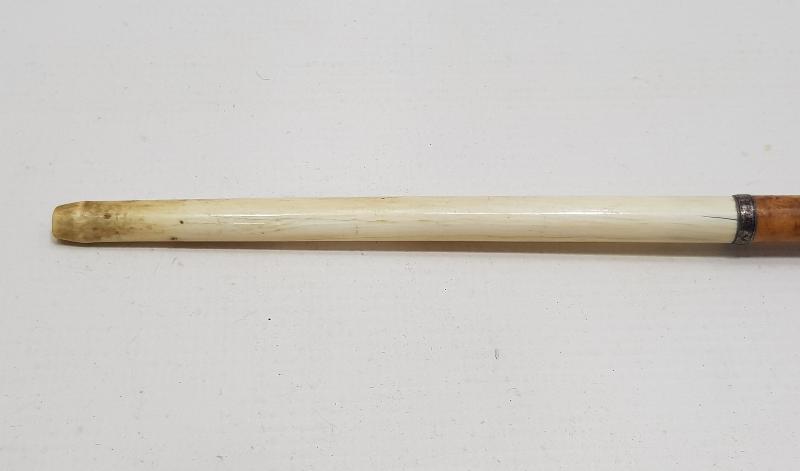 ANTİKA FİL DİŞİ KALLAVİ AĞIZLIK