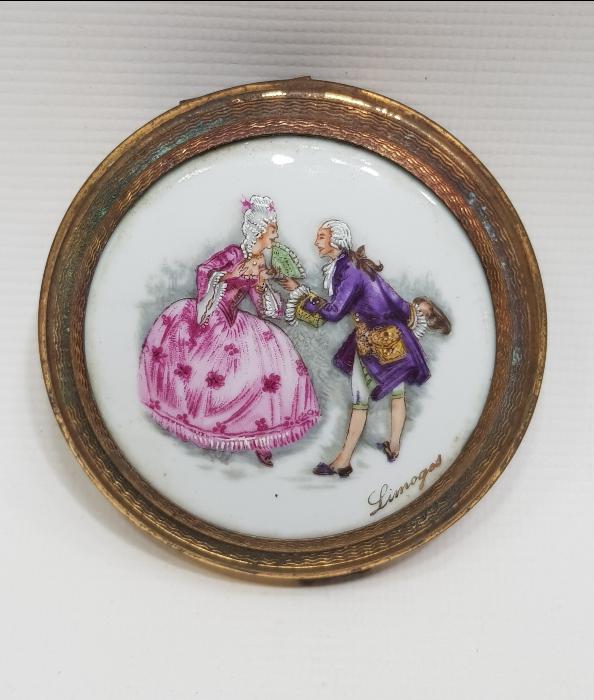 ANTİKA LIMOGES PUDRİYER