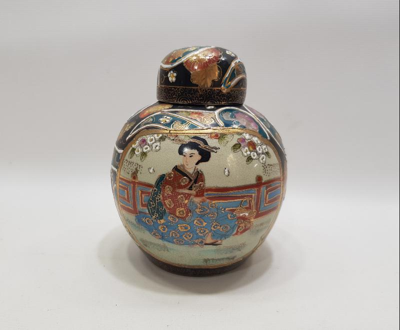 ANTİKA ROYAL SATSUMA PORSELEN BONBONİYER