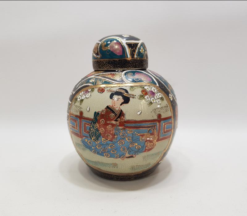 ANTİKA ROYAL SATSUMA PORSELEN BONBONİYER