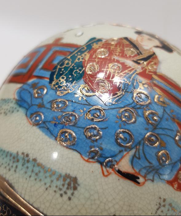 ANTİKA ROYAL SATSUMA PORSELEN BONBONİYER