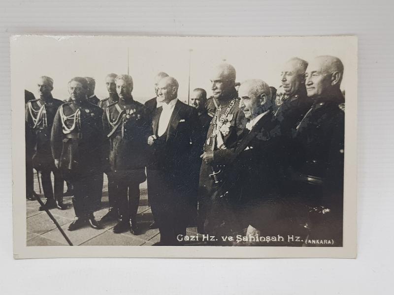 ATATÜRK, İRAN ŞAHI VE İSMET İNÖNÜ 