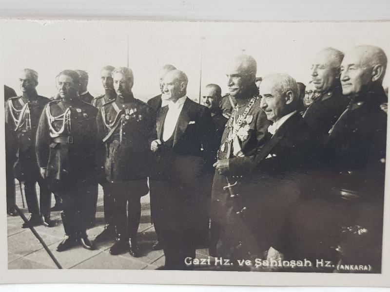 ATATÜRK, İRAN ŞAHI VE İSMET İNÖNÜ 