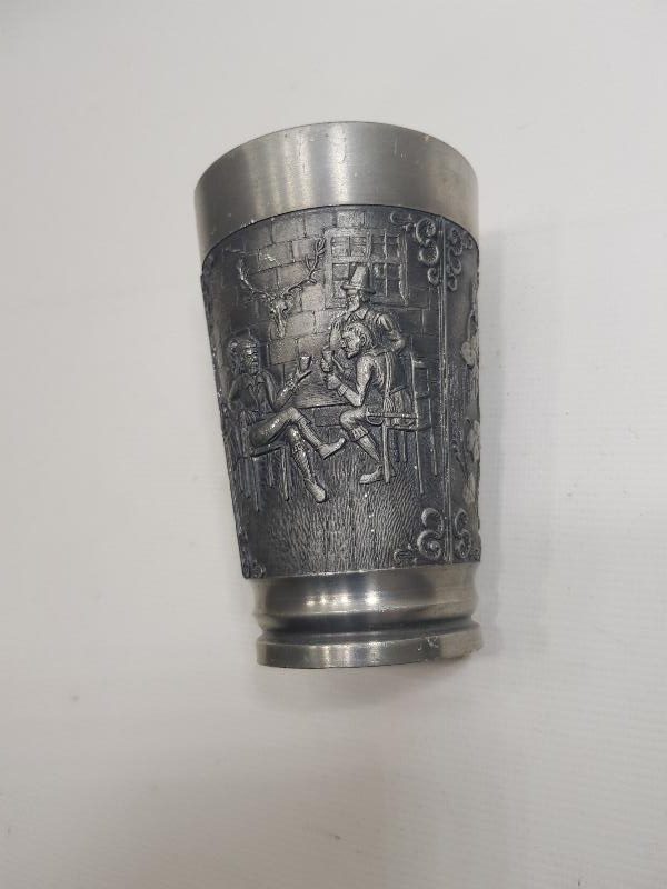 ESKİ ALMAN ZINN BARDAK