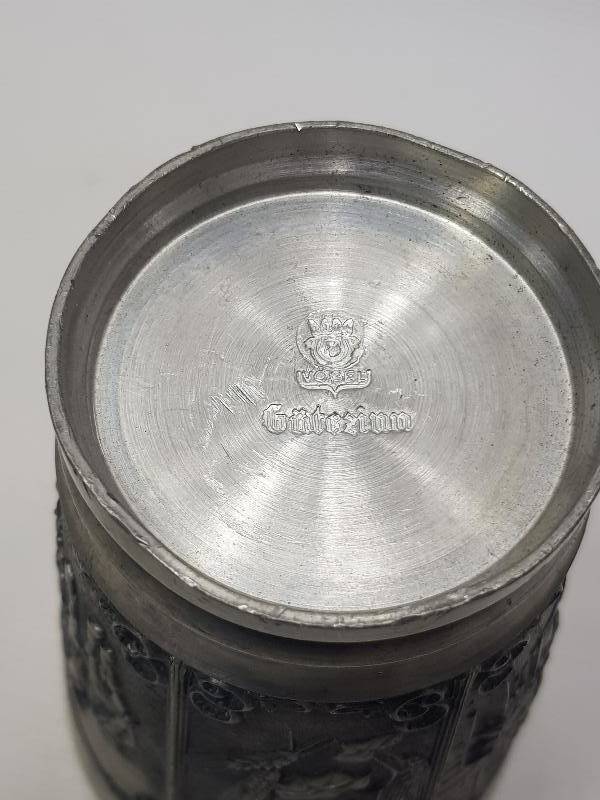 ESKİ ALMAN ZINN BARDAK