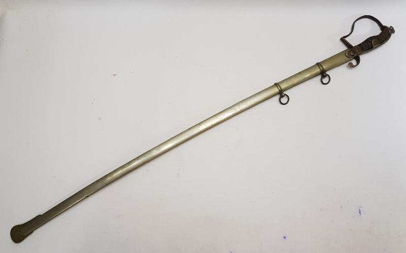 KIRKOR M. NARLIAN CONSTANTINOPLE YAZILI OSMANLI SUBAY KILICI